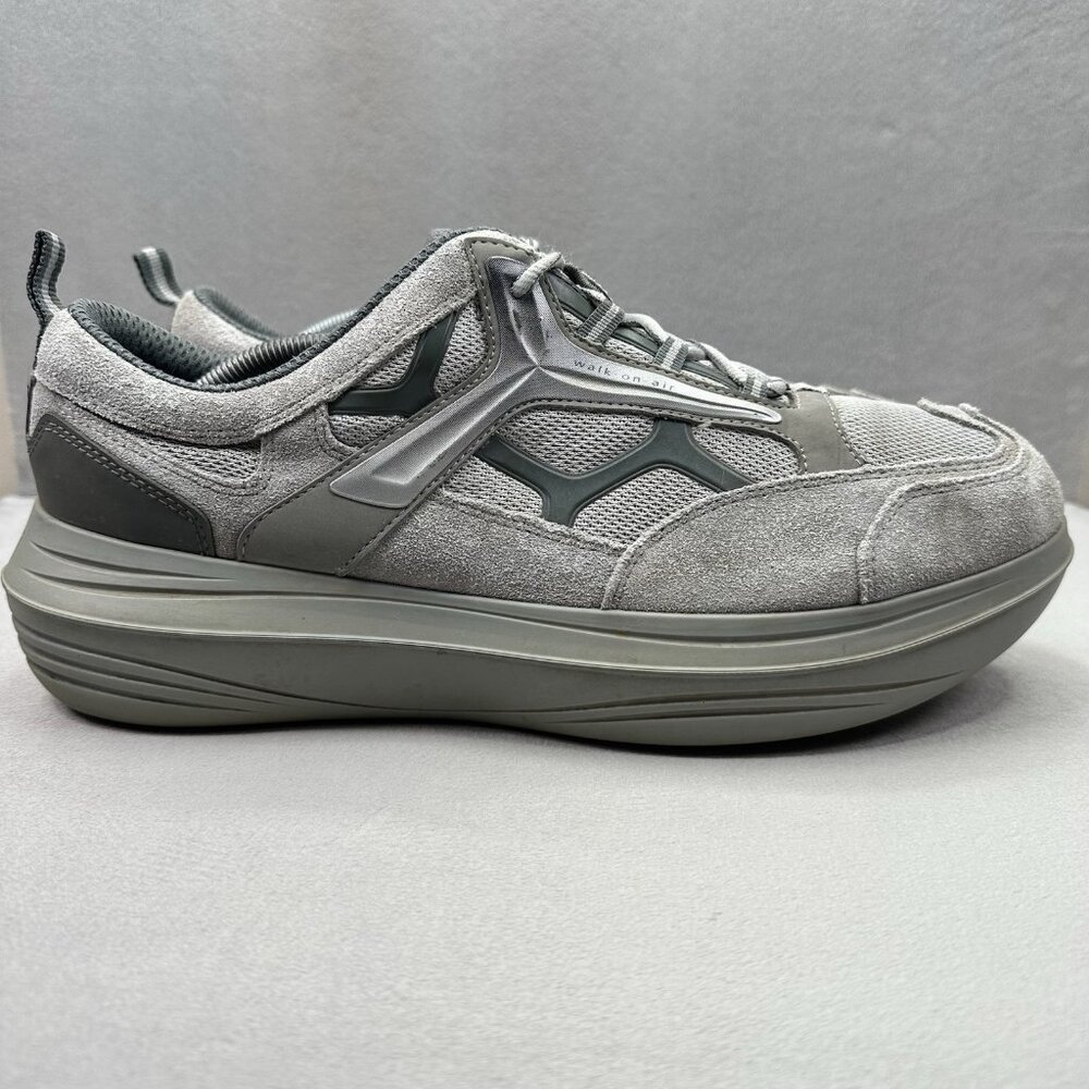 Mens Size 13.5 (EU 48 1/3) Kybun Sursee‎ 20 Shoes Gray Suede Walking Comfort